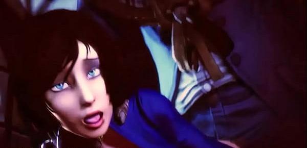  Sexy Bioshock Elizabeth Bends Over For Massive Dick